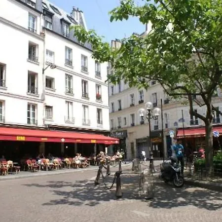 Fully Renovated Historic Apt In Heart Mouffetard Paris Exterior photo
